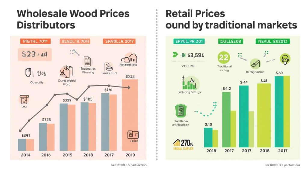 Harga Grosir Distributor Kayu vs Eceran di Pasar Tradisional